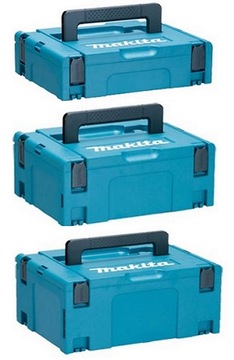 3 чемодана MAKITA MAKPAC ТИП 1 2 3