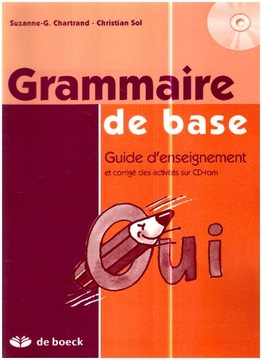 Grammaire de base Guide denseignement+CD-ROM NOWA