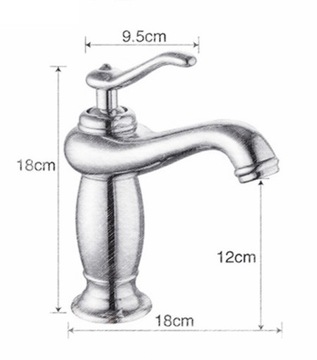 фото ориг. №4, Washbasin faucet freestanding royal orderlies retro golden