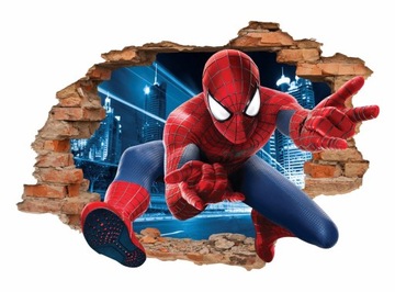 Naklejki na ścianę dla dzieci Spiderman Elza 160cm