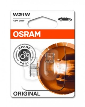OSRAM ORIGINAL ŻARÓWKI W21W 12V 25W W3X16D DUO