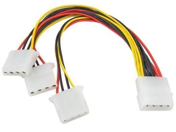 MOLEX — 2x MOLEX — кабель Savio AK-09