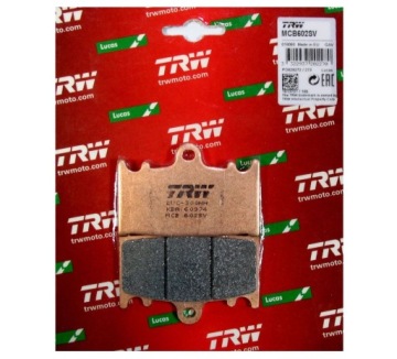 TRW MCB602SV Комплект тормозных колодок, дисковые тормоза