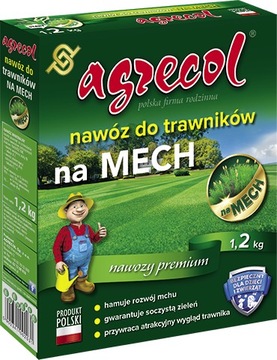 AGRECOL NAWÓZ DO TRAWNIKÓW Z MCHEM + żelazo 1,2kg
