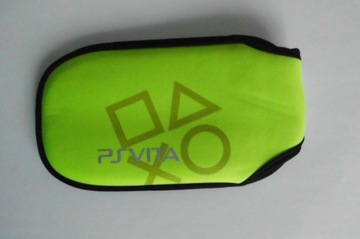 Neoprenowe etui / pokrowiec na PS Vita zielony