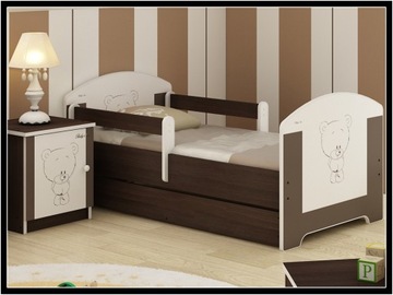 Детская кроватка с ящиком 160Х80 BABY BOO PB PK