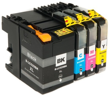 Для BROTHER J100 J105 J200 LC525 525 CMY XXL100%НОВЫЙ