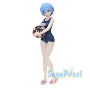 FIGURKA Anime Re Zero Rem Swimsuit ver. SEGA JAPAN