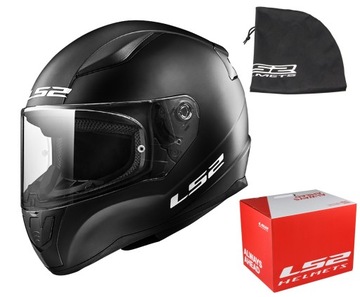 KASK LS2 FF353 RAPID SOLID BLACK POŁYSK M