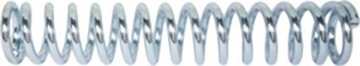 Пружина сжатия 2,25х17х60 оцинкованная