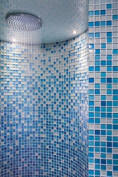 Мозаика DUNIN POOL MOSAICS BLACK GLASS