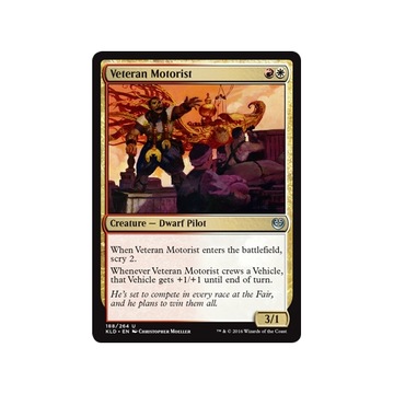 MTG 2x Veteran Motorist (Uncommon)