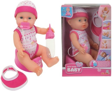 New Born Baby Bobas Funkcyjny Lalka 30 cm SIMBA