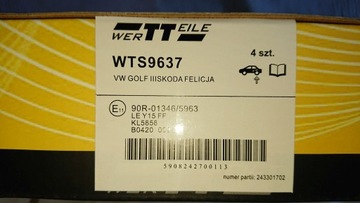 ТОРМОЗНЫЕ КОЛОДКИ SEAT IBIZA V IV III II