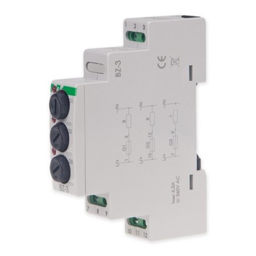 Ogranicznik przepięć F&F 250 V IP20 0 A