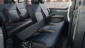 Pokrowce OPEL VIVARO RENAULT TRAFIC 9 OSÓB