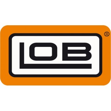 Замок ригельный чугунный LOB KS 60, 3 ключа BLS