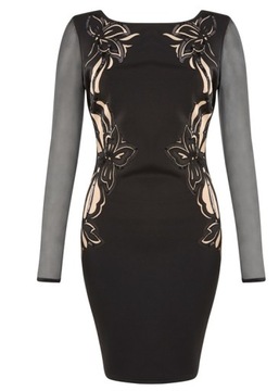 LIPSY wieczorowa mini sukienka bodycon XS 34