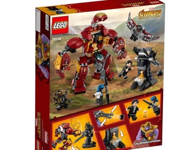 Lego 76104 @@@ ХАЛКБАСТЕР БОЙ @@@ Мстители!