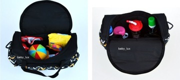 СУМКА ДЛЯ КОЛЯСКИ ДЛЯ ПОДГЛЕННИКОВ BabyLux SUPER S2 черный