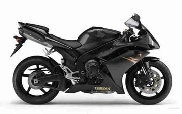 НАКЛЕЙКИ YAMAHA YZF-R1 2008 RN-19 ЧЕРНОЕ ЗОЛОТО