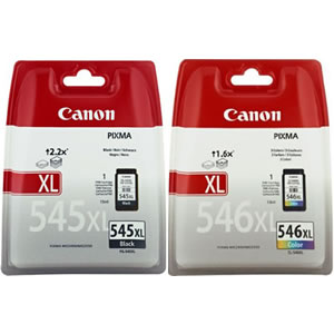 КОМПЛЕКТ CANON PG545XL + CL546XL iP2850 MG2450 2455