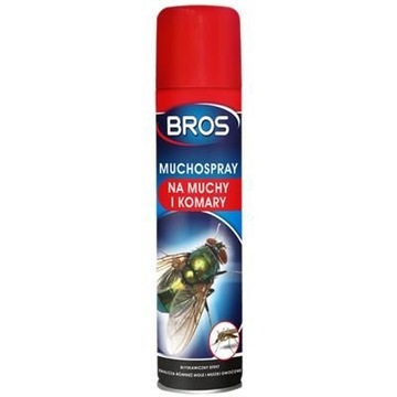 BROS MUCHOSPRAY ОТ МУХ И КОМАРОВ МУХОЗОЛ 250 мл