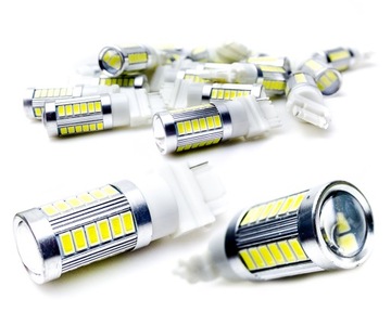 Żarówka LED P27W T25 3156 CanBus z Soczewką Ultra