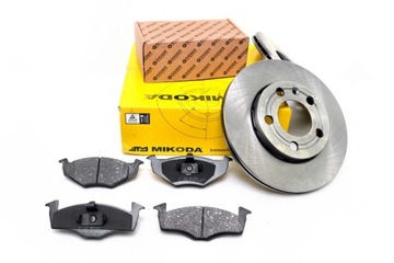 Tarcze 239mm + Klocki PRZÓD VW POLO 9N 2002-2009