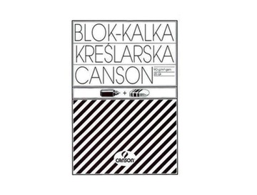 KALKA TECHNICZNA canson 90g.KOMPLET 100 ARK. A4