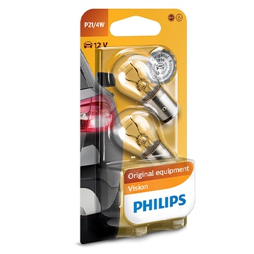 Лампы Philips P21/4W Vision +30% света