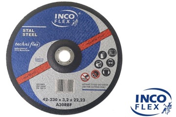 Tarcza do cięcia STAL 230/3.2 mm INCO-FLEX