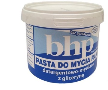 Pasta do mycia rąk BHP