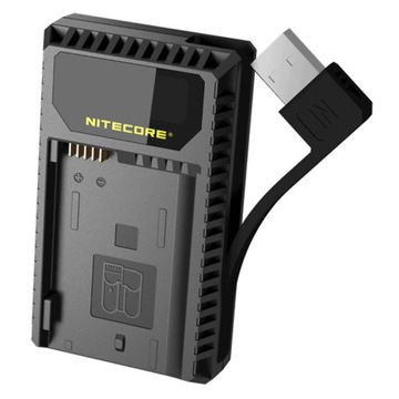 NITECORE UNK1 ŁADOWARKA USB Nikon EN-EL14, EN-EL15