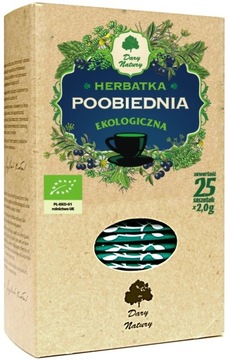 Herbatka POLECANA PO OBIEDZIE 25x2g Poobiednia EKO