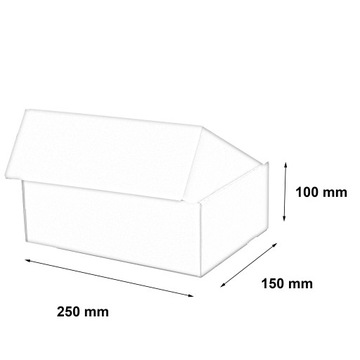 PUDEŁKO KARTON 250x150x100 wykrojnikowy 10 szt