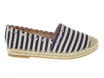 ESPADRYLE DAMSKIE ĆWIEKIE 99-28 Blue r.38