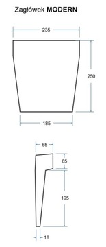 Подголовник для ванны, БЕЛЫЙ Besco / 24ч.