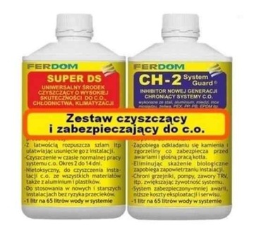 FERDOM : CH-2 + SUPER-DS czyści i zabezpiecza 2x1L