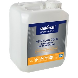 Dekoral Pro - Akrylak 3000 lakier transparenty 5L