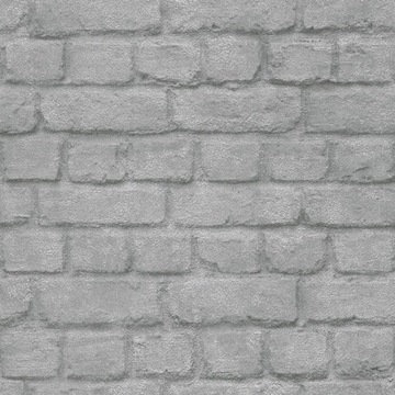 Tapeta beton szary cegly cegielki 3d przestrzenna 226751 RASCH do pokoju