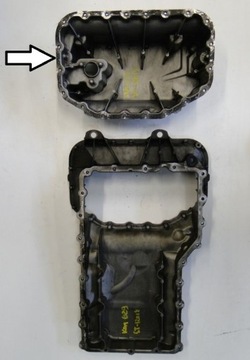 MERCEDES OM 629 НИЖНИЙ МАСЛЯНЫЙ ПОДДОН