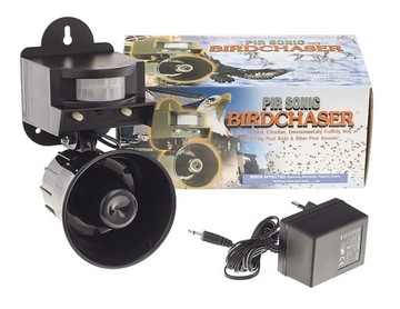 LS-2001G BIRDCHASER отпугиватель птиц со звуком и голубями