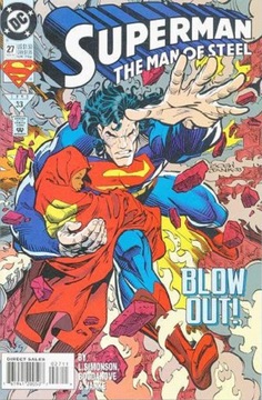 SUPERMAN MAN OF STEEL # 27 - 1993 KOMIKS USA - 9.4