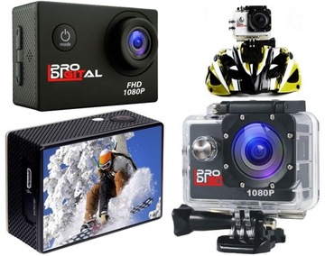 KAMERA SPORTOWA SKI PRODIGITAL FHD CMOS USB 32 MP4