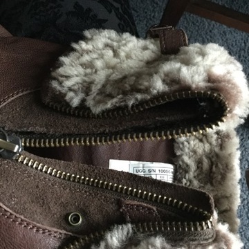 UGG Australia SCARLETT Женские кожаные ботинки, размер 40