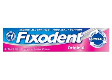 Прочный клей для зубных протезов FIXODENT Denture Adhesive 68 г США