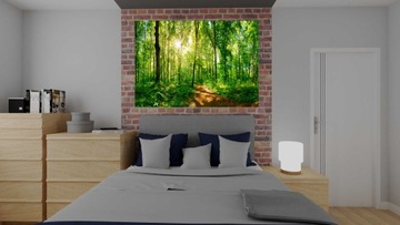 Plakat poster LAS DRZEWA most 90x60 max wybór