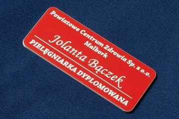 Персональный бейдж с гравировкой MAG