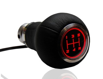 PEUGEOT skóra Naturalna gałka LED LED 206 306 406 207 307 407 607 wyrób PL